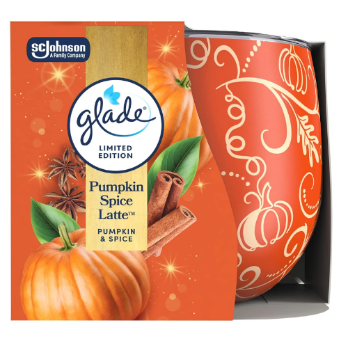Glade Pumpkin Spice Latte Candle 108g
